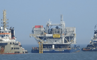 Triton Knoll installs first offshore substation offshore substation triton knoll
