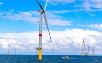 offshore turbines and boat_Shutterstock_2161519499