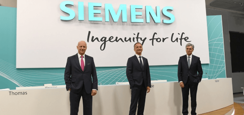 西门子股东大会通过了拆分西门子能源 siemens shareholders meeting