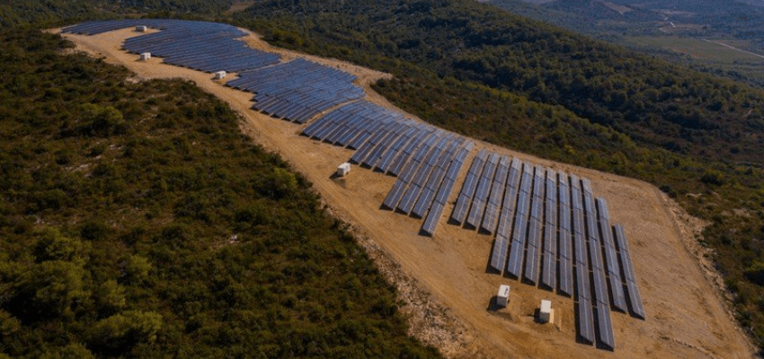 太阳能发电厂Vis投产 solar power plant Vis