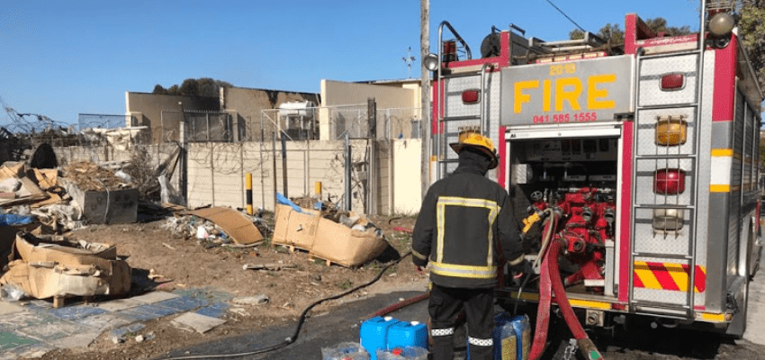 Power disruptions as substation burns Substation fire