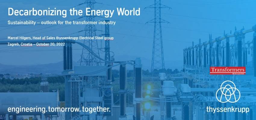 thyssenkrupp presentation: Decarbonizing the Energy World thyssenkrupp illustration - 850 x 400 px