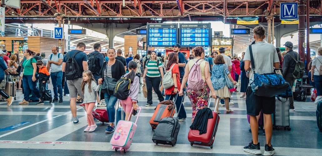 Power gradually restored, state of emergency still active in Spain train station_shutterstock_2408504057