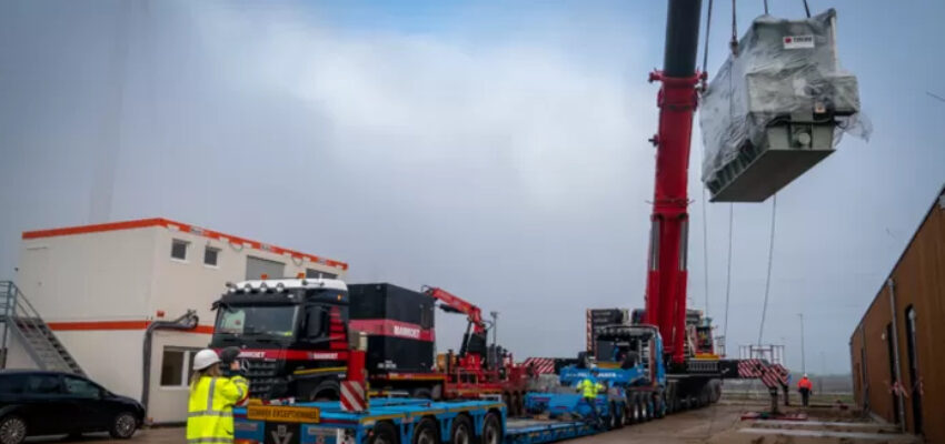 New transformer delivered to Oosterhout Power transformer