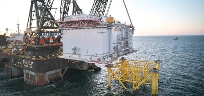 World’s first unmanned HVDC offshore substation installed unmanned HVDC offshore substation