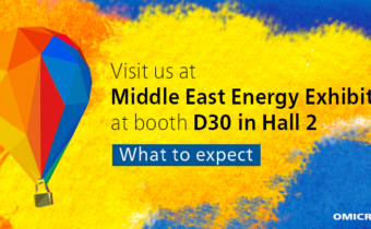 Visit OMICRON’s booth D30 in Hall 2 at Middle East Energy Exhibition (MEE) w9 2023 - Omicrom - Featured News image resized again